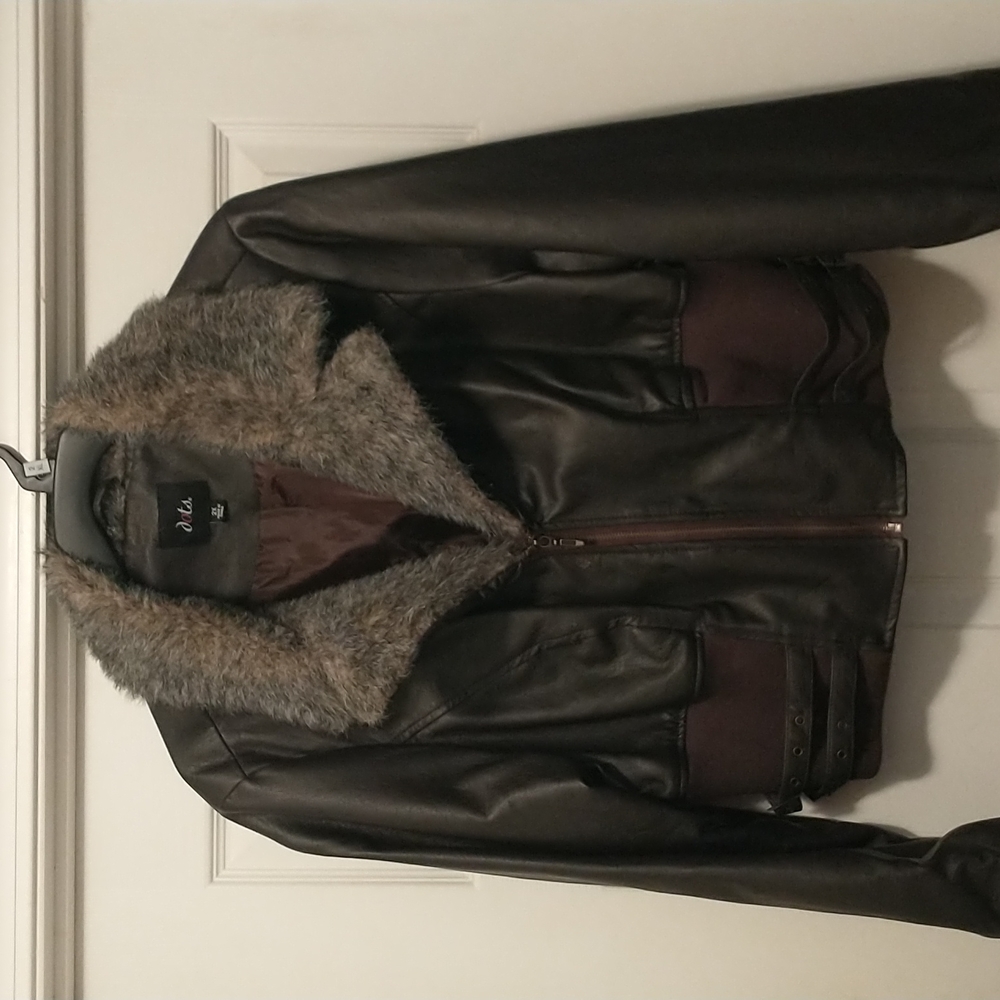 Leather jacket